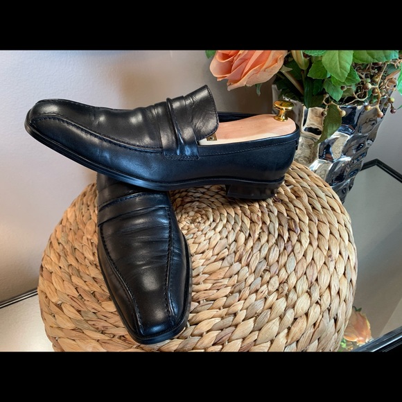 Calvin Klein Black Slip On Dress Loafer - Picture 8 of 8